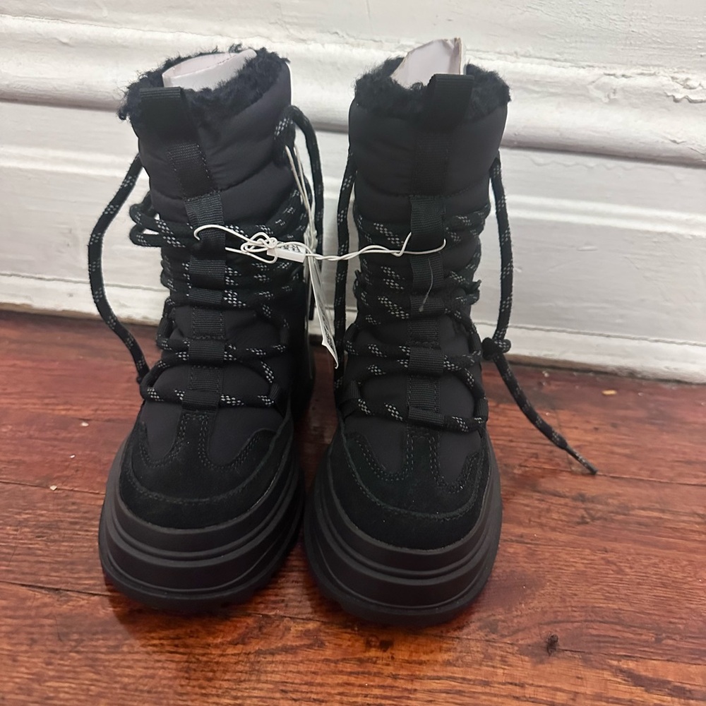 Zara Black Kids Snow Boots